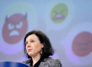 La comisaria europea de Justicia, Consumidores e Igualdad de Género, Vera Jourová. EFE/Archivo