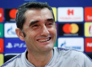 Ernesto Valverde, técnico del FC Barcelona. /  EFE