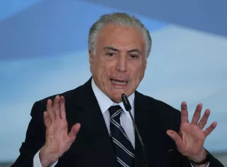 Michel Temer, presidente de Brasil. EFEArchivo