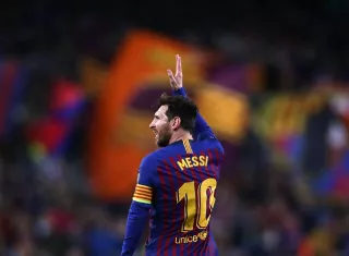 Lionel Messi, jugador del FC Barcelona. Foto: AP