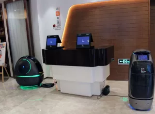 El  FlyZoo, el hotel del futuro que en China ya ha comenzado a funcionar, promovido por el gigante tecnológico Alibaba. EFE