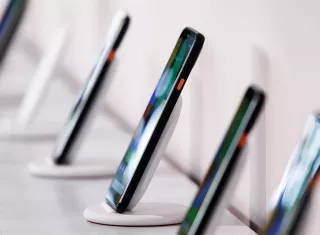Presentación del Google Pixel 4 durante un evento de lanzamiento de productos de Google llamado 'Hecho por Google' 19 'en Nueva York, Nueva York, EE. UU.  Foto: EFE