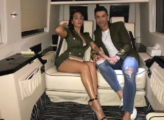  El jugador de la Juventus junto a su pareja, Georgina RodrÍguez. Foto: Instagram