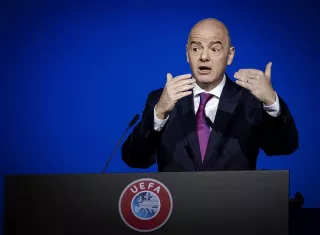 Gianni Infantino, presidente de la Fifa. Foto: EFE