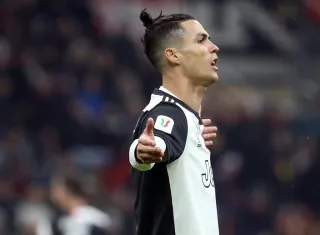 Cristiano Ronaldo, jugador de la Juventus. Foto: EFE