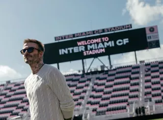 El exfutbolista británico David Beckham. Foto: EFE