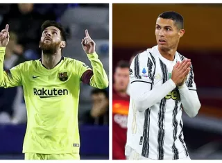 Messi y Cristiano. /EFE