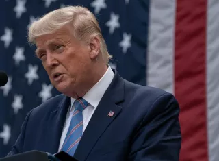 El presidente Trump salió al paso de los rumores de una situación de salud "muy grave"