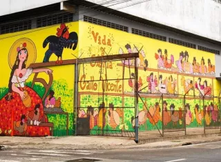 Obra por Rolo De Sedas. Foto / @rolodesedas