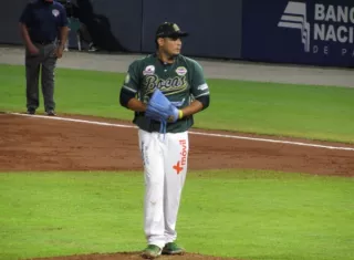 El derecho Luis Machuca fue el ganador del encuentro. Foto: Fedebeis