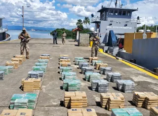 El decomiso de drogas se dio en Colón 
