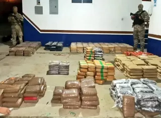 La droga se encontraba a bordo de un bote rápido al sur de Punta Burica.