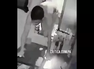 Captado en video.