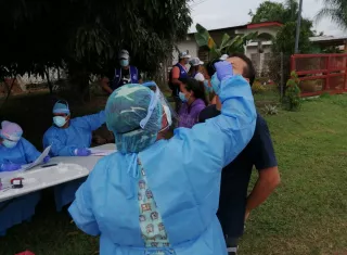 En los últimos días se han realizado jornadas de trazabilidad y barrido de muestras en Monagrillo.