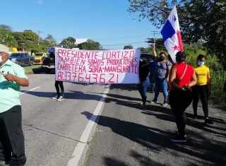 Las condiciones actuales de la vía son desastrosas.