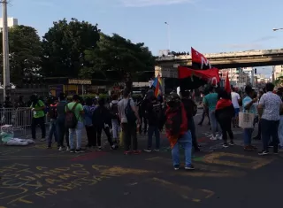 Hombres y mujeres alegan que el Gobierno Nacional los está cercando a una &quot;Navidad con Hambre&quot; con más desempleo, hambre y otras necesidades.