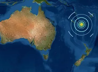 El sismo se localizó a unos 413 kilómetros al oeste de Vao, en Nueva Caledonia y a 417 al noreste de Tafao, en Vanuatu. EFE