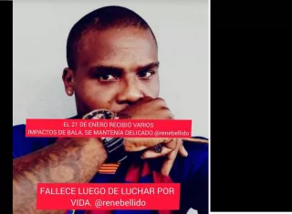 El hombre fue baleado el 21 de enero