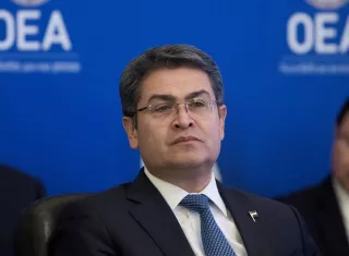En la imagen el presidente de Honduras, Juan Orlando Hernández. EFE