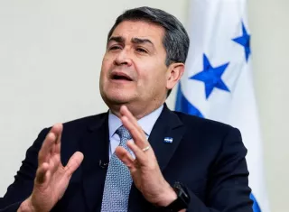 Imagen de archivo del presidente de Honduras, Juan Orlando Hernández. EFE