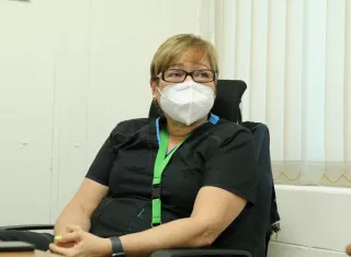 Doctora Geneva González, jefa nacional del programa de Salud Sexual y Reproductiva, de la Dirección General de Salud.