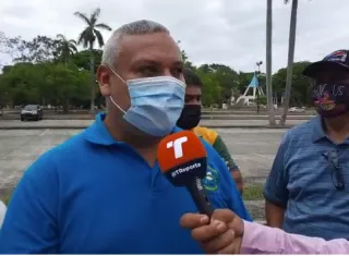 Diógenes Sánchez, dirigente magisterial. Foto: Telemetro