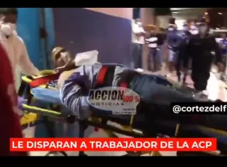 El herido se mantiene en condición estable.