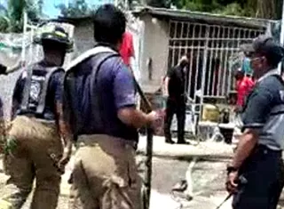 Por este caso no se reportó ninguna persona quemada ni afectada por la inhalación de humo.