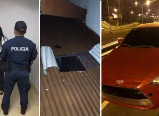 Una mujer sospechosa fue aprehendida.