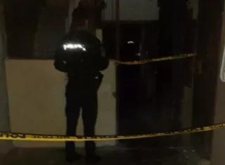 Vista general de la escena del crimen perpetrado el  6 de julio del 2020 en La Feria, colón.