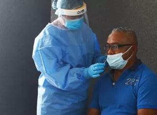 Prueba de hisopados.  (Foto:Ilustrativa)