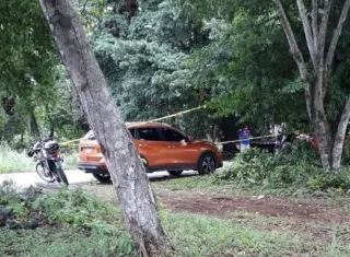 El vehículo fue abandonado en La Chicharronera.