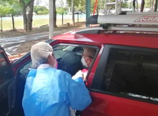 Se trata de la primera vacunación masiva para moradores de las provincias de Herrera y Los Santos.