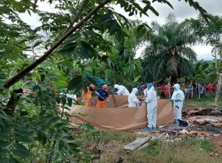 Familiares del joven desaparecido identificaron el cuerpo por algunos tatuajes que mantenía.