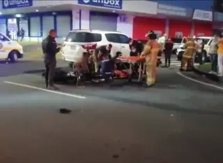 Una mujer se llevó la peor parte.