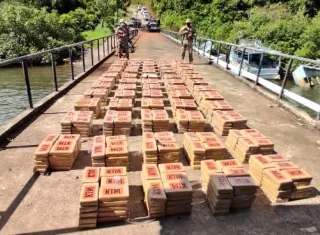 La droga fue decomisada en Punta Burica