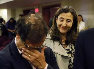 En la imagen aparece la excandidata presidencial de Colombia Íngrid Betancourt. EFE