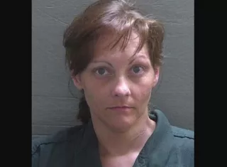  Jessica Monell, de 38 años. Foto de Escambia County Jail