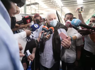 El expresidente Ricardo Martinelli dijo que todo es una patraña política 