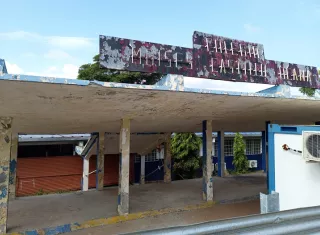 Vista general externa del colegio Moisés Castillo Ocaña, ubicado en La Chorrera.