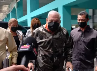 Martinelli señaló directamente al presidente Laurentino Cortrizo. Video/Foto: Edwards Santos 