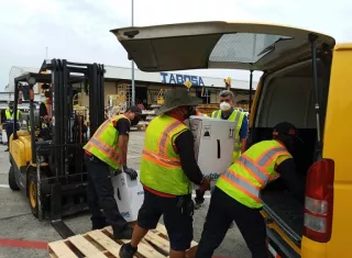 Este lote servirá para continuar con el proceso de vacunación.