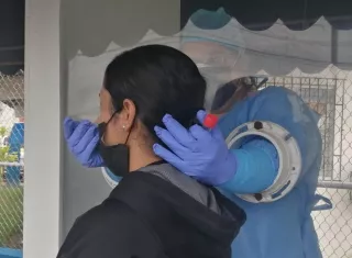 Realizan hisopados ULAPS de Vista Alegre. Foto. CSS