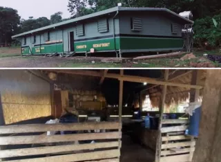 Estas estructuras reemplazan a las que existían antes, las cuales estaban edificadas solo con madera, pencas y lomas con forma de rancho.