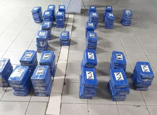 La droga iba oculta en un contenedor cargado con café.