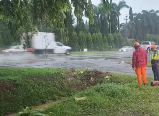 Se espera la incursión de lluvias acompañada de tormentas eléctricas.