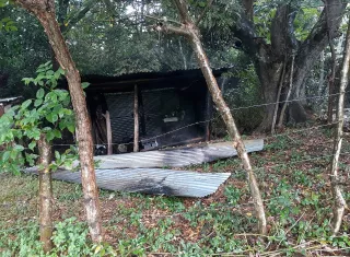 Las llamas consumieron el inmueble casi en su totalidad.