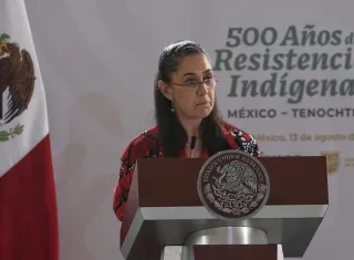 Fotografía de archivo en la que aparece le jefa de Gobierno de Ciudad de México, Claudia Sheinbaum. EFE