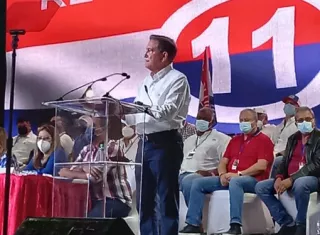 El presidente Laurentino Corrizo habló como cortesía de sala en el Directorio Nacional 