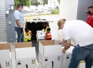 A la fecha Panamá ha recibido un total de 7,793,940 dosis la vacuna contra la Covid-19, incluyendo el que llegó hoy al país.